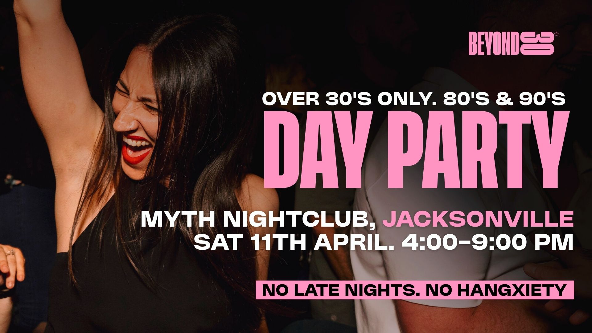 80s & 90s Over 30s Daytime Clubbing – JACKSONVILLE🕺🏽