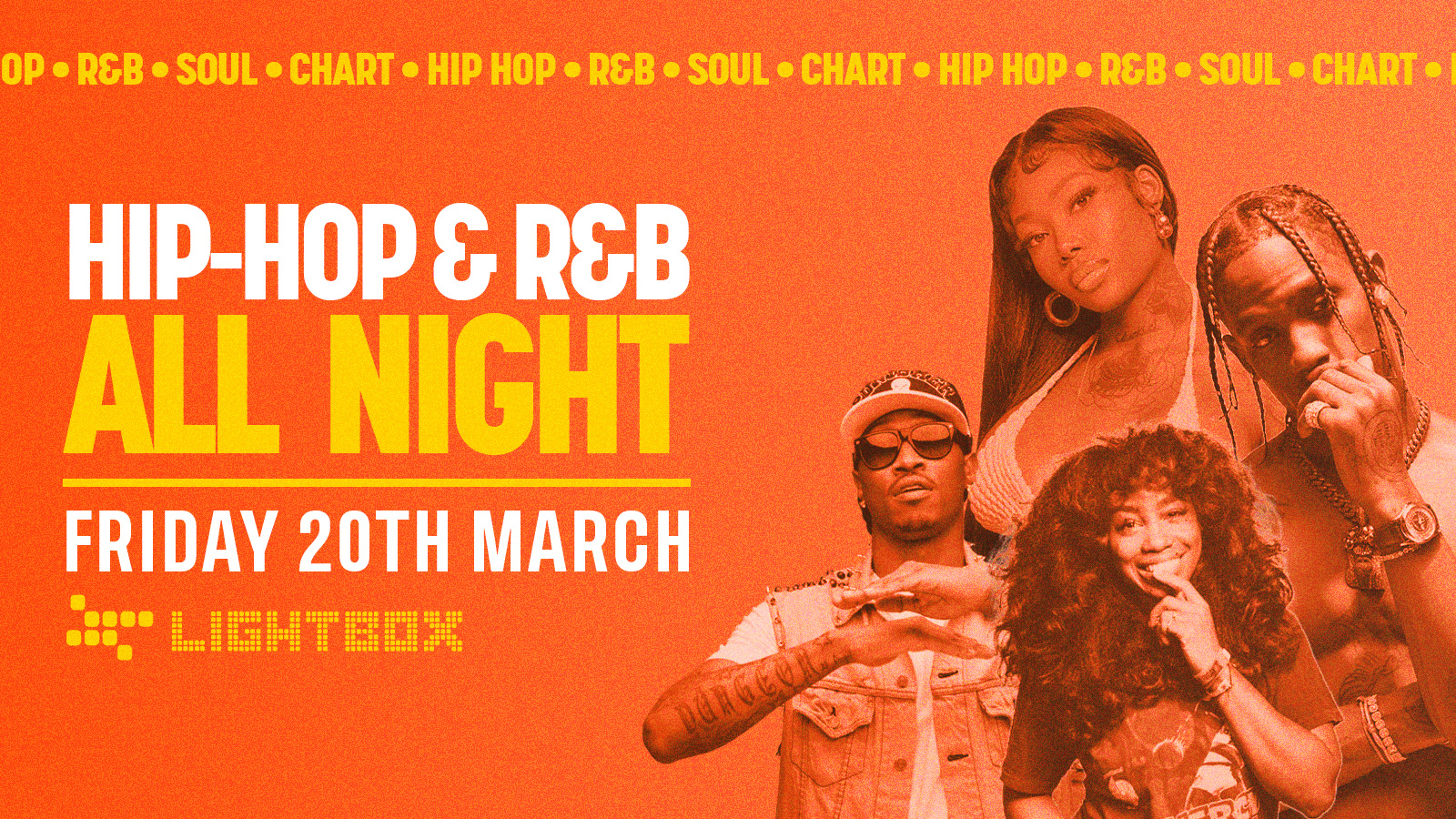 [FREE TICKETS] ﻿HIP HOP & R&B ALL NIGHT @ FIRE & LIGHTBOX