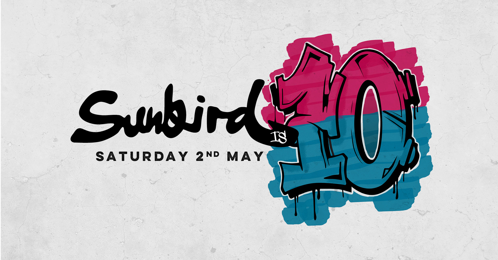 Sunbird is 10 feat Pinstripe., Sons of Mothers, F3INT, So Called Friends, I Create Deathrays, Naut, Demented Disco – Saturday 2nd May 2026 | Sunbird Records, Darwen