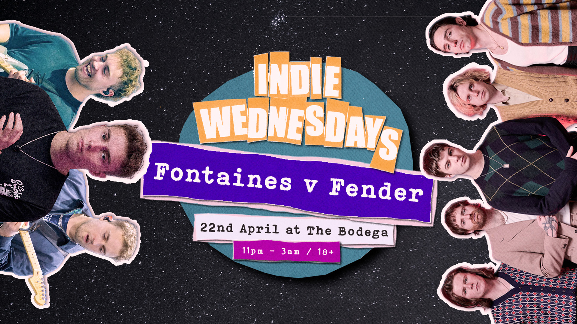 Indie Wednesdays | Fontaines v Fender