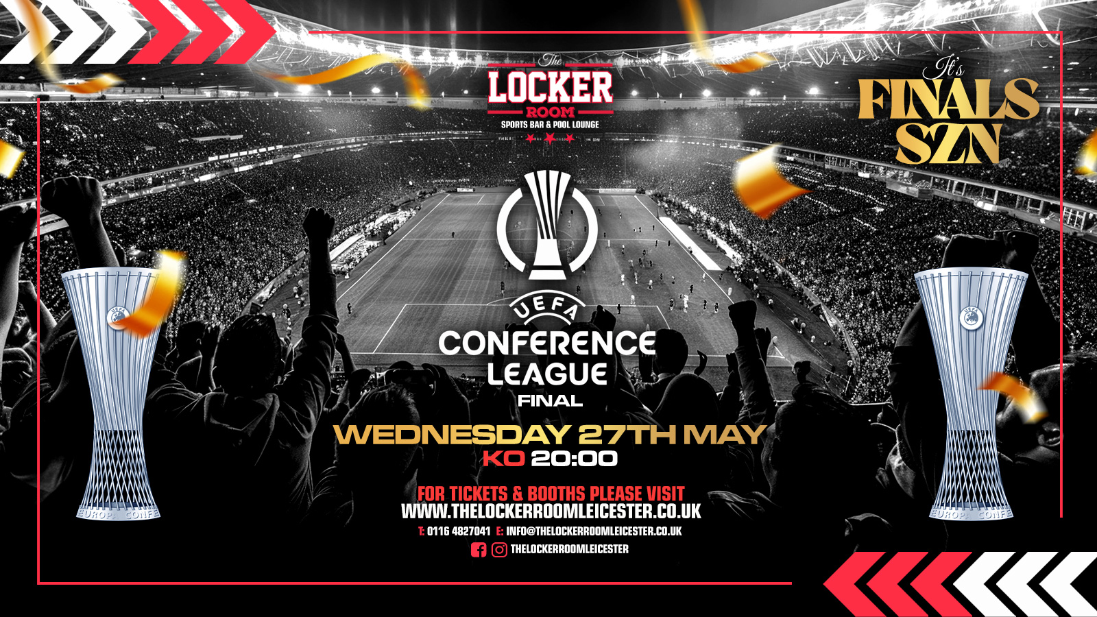 Promotional image for FINAL SZN: CONFERENCE LEAGUE FINAL