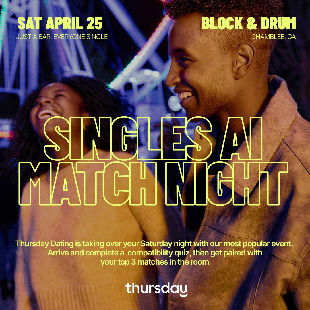 Thursday | Singles AI Match Night | Atlanta
