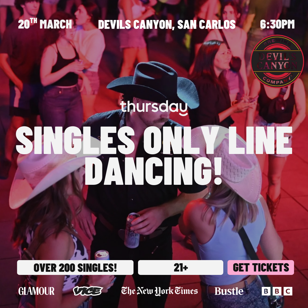 FRIDAY | SINGLES LINE DANCING! (21+) | SAN CARLOS