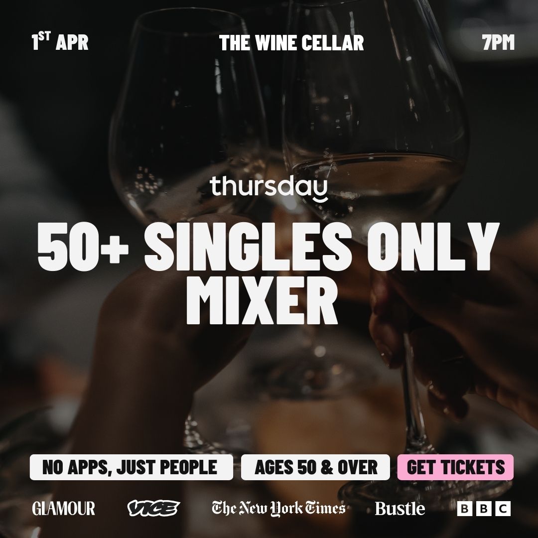 Wednesday | Singles Mixer (Ages 50+) | The Wine Cellar