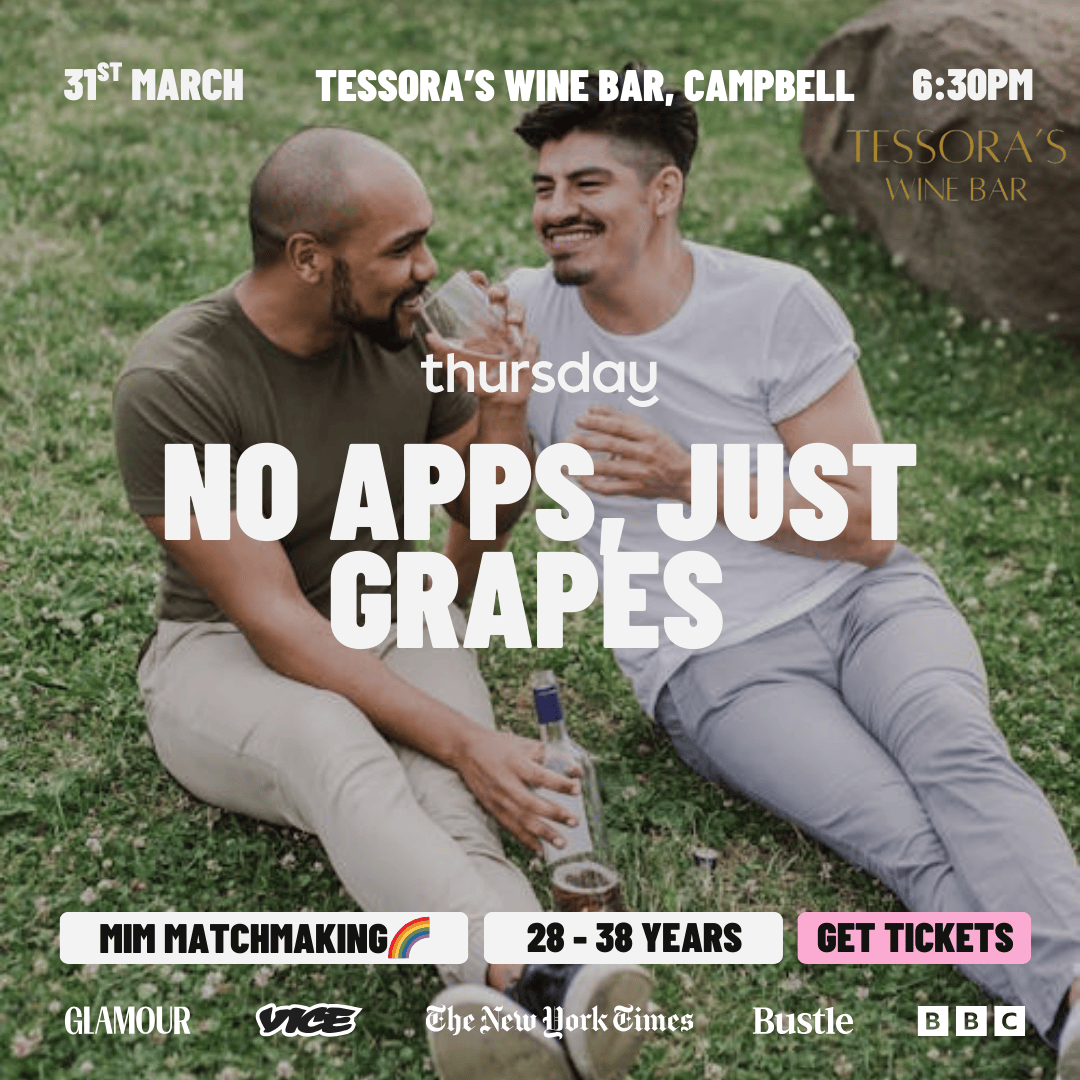 TUESDAY | NO APPS JUST GRAPES MATCHMAKING (28 – 38) | CAMPBELL