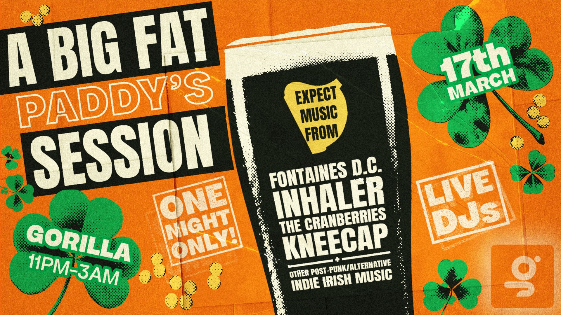 A BIG FAT PADDY’S SESSION