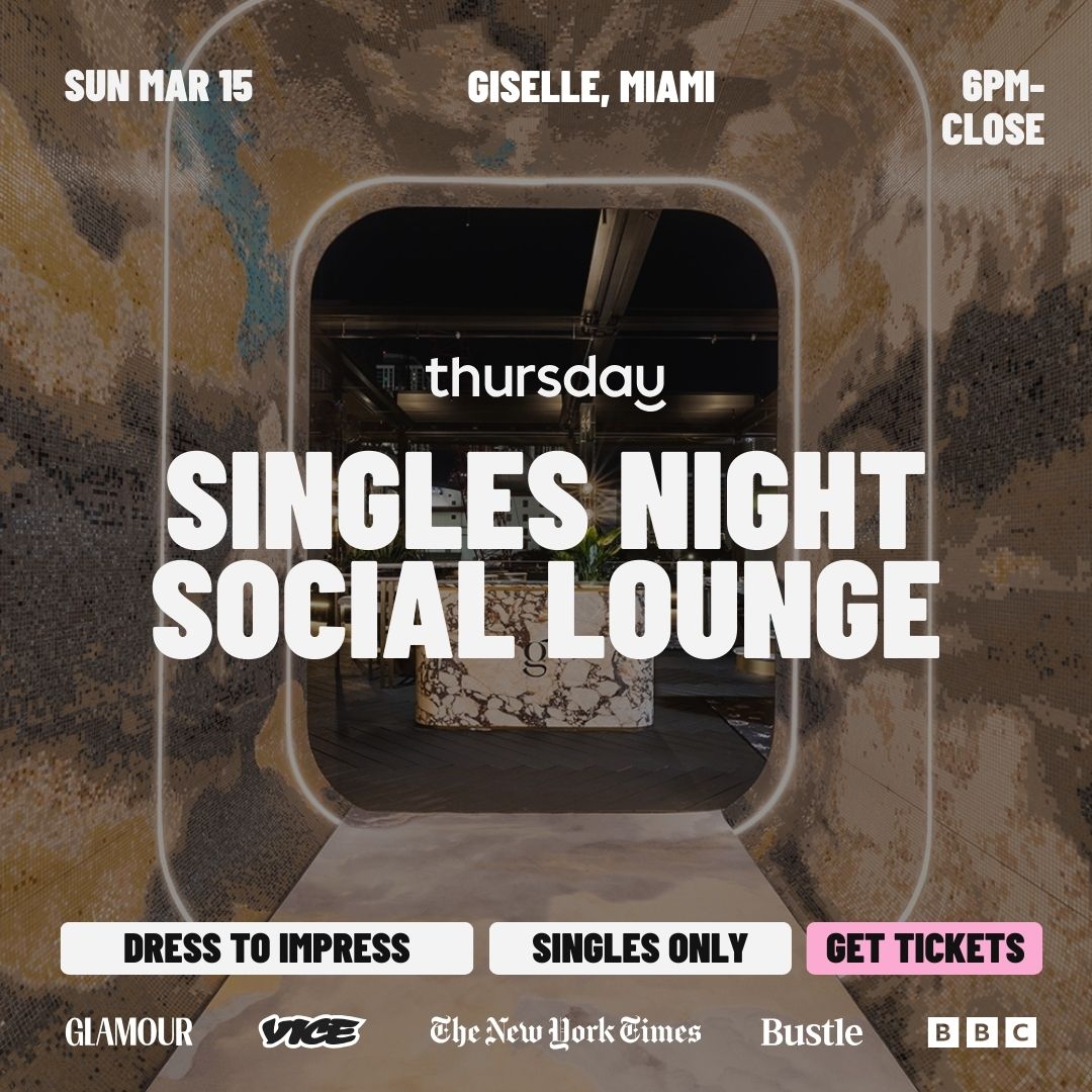 Sunday | Singles Night Social Lounge @ Giselle 🪩 | Downtown