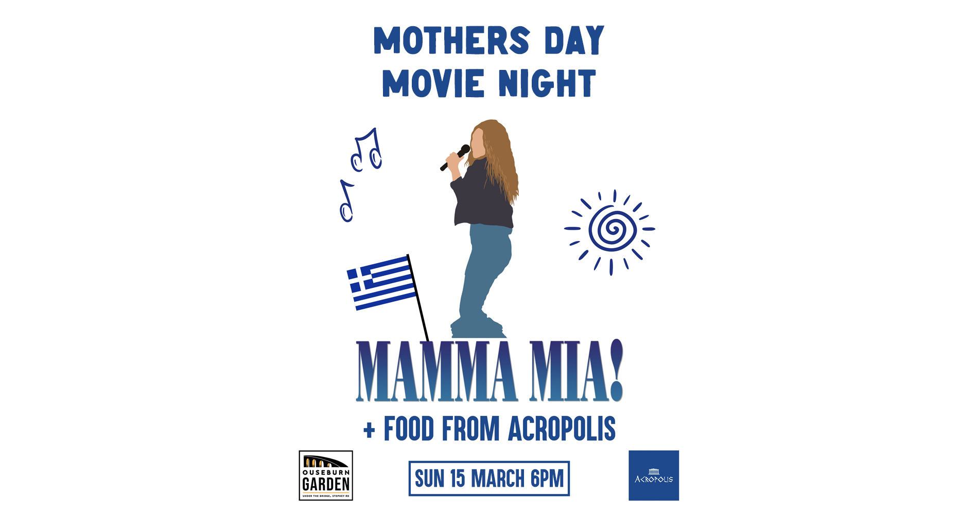 👉 Treat Your Mam: Mamma Mia Movie Night at Ouseburn Garden