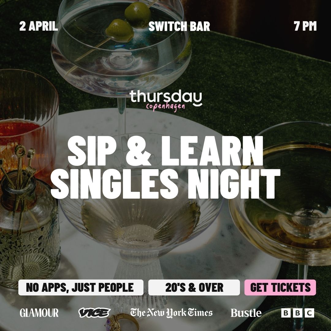 Thursday | SIP & LEARN | Switch Bar| Copenhagen