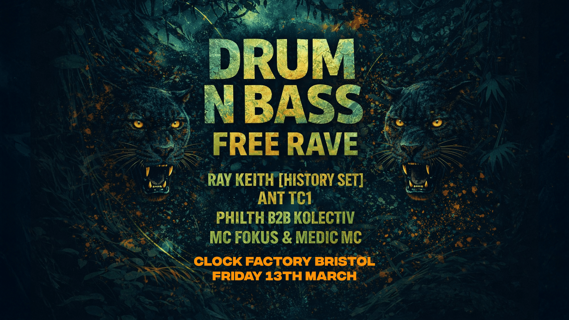 Drum & Bass FREE Rave • Bristol