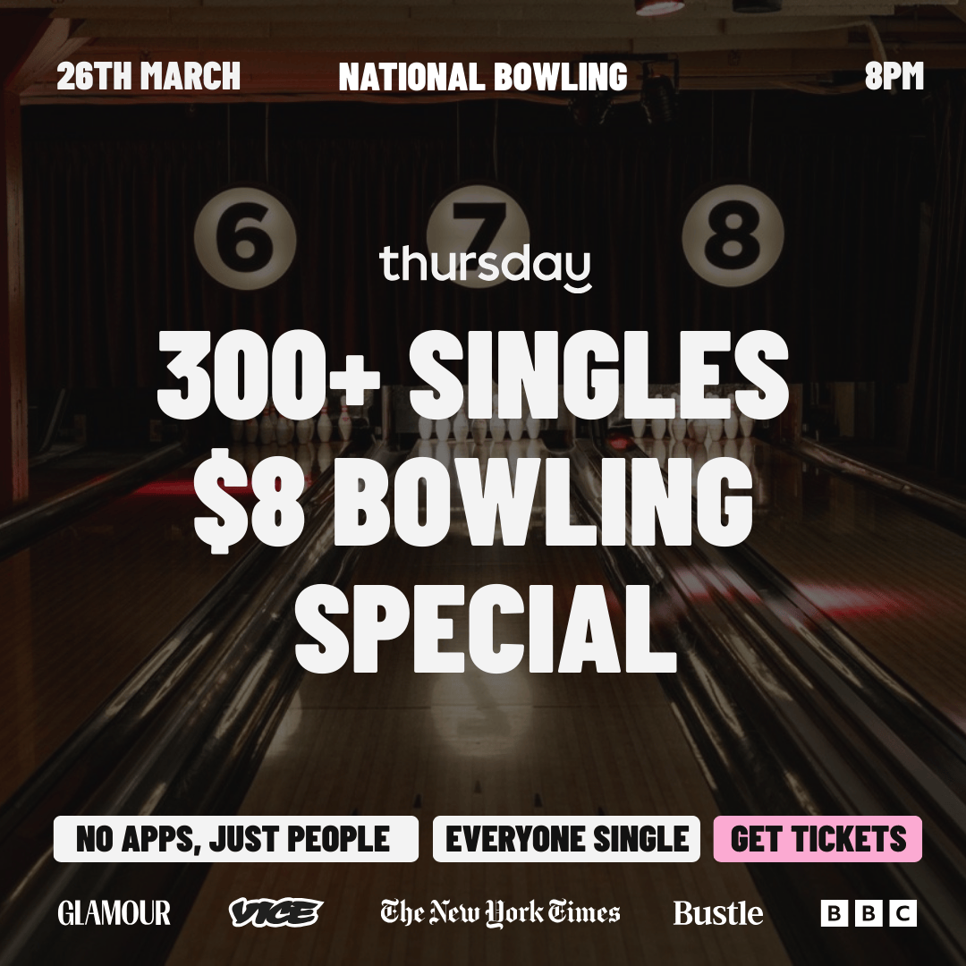 Thursday | Love At First Strike – Bowling $8 Special! | Toronto