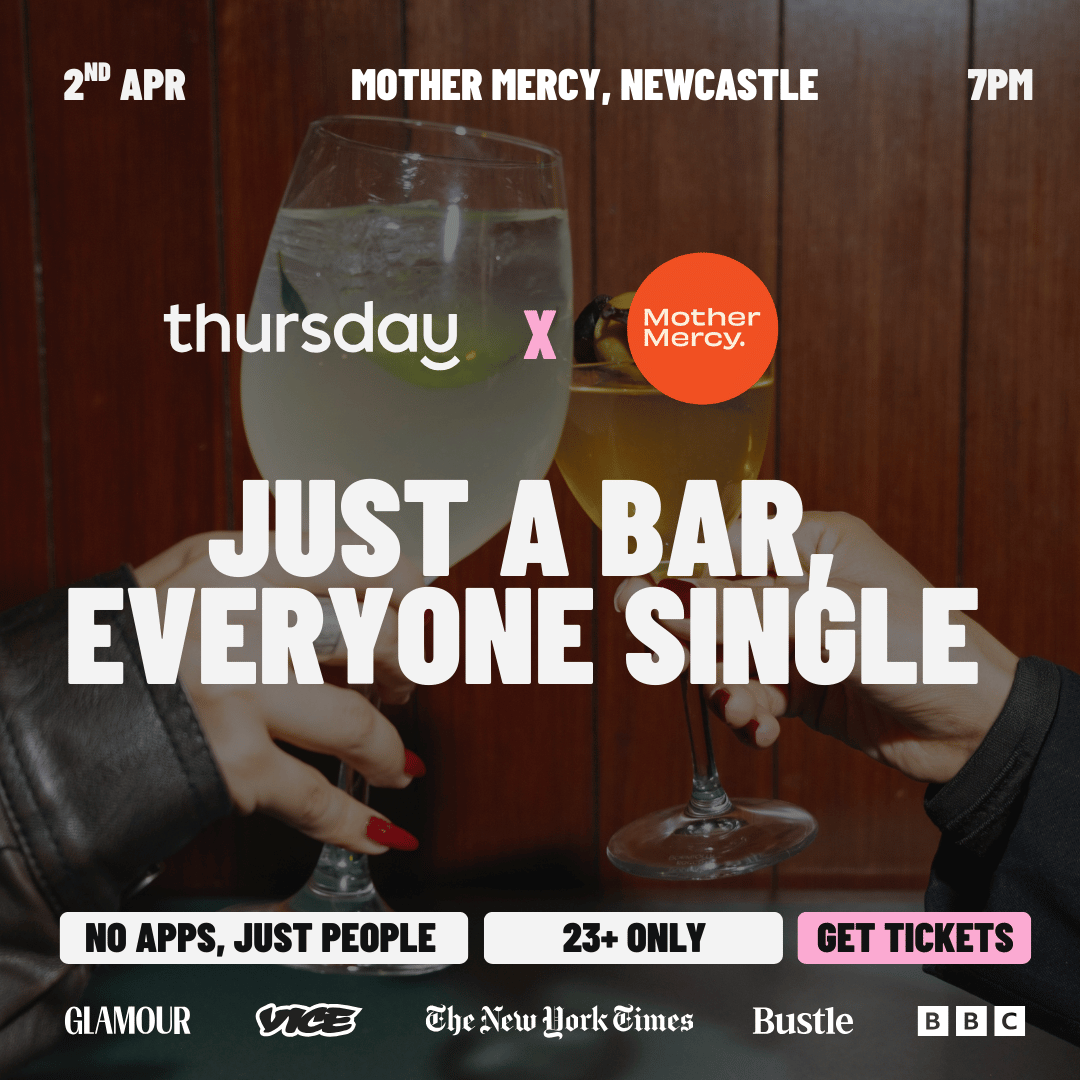 Thursday | Singles Mixer | Mother Mercy, Newcastle