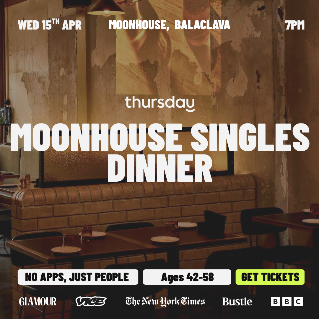 Wednesday | Moonhouse Singles Dinner (42-58) | Balaclava