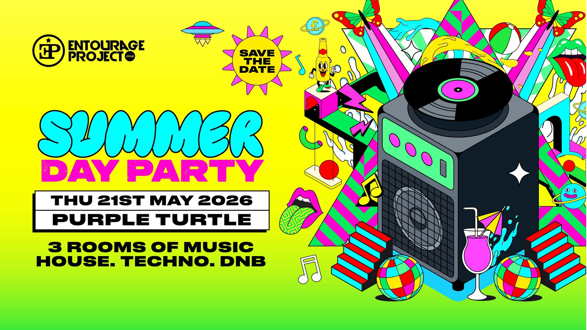 SUMMER DAY PARTY☀️⛱️ @ PURPLE TURTLE ft MASON COOPER🎧