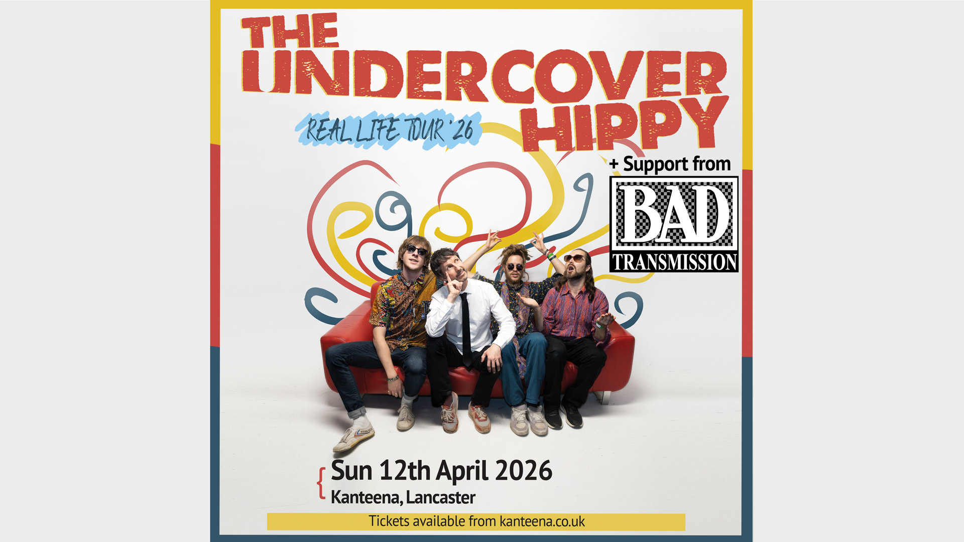 The Undercover Hippy w/ support from Bad Transmissions