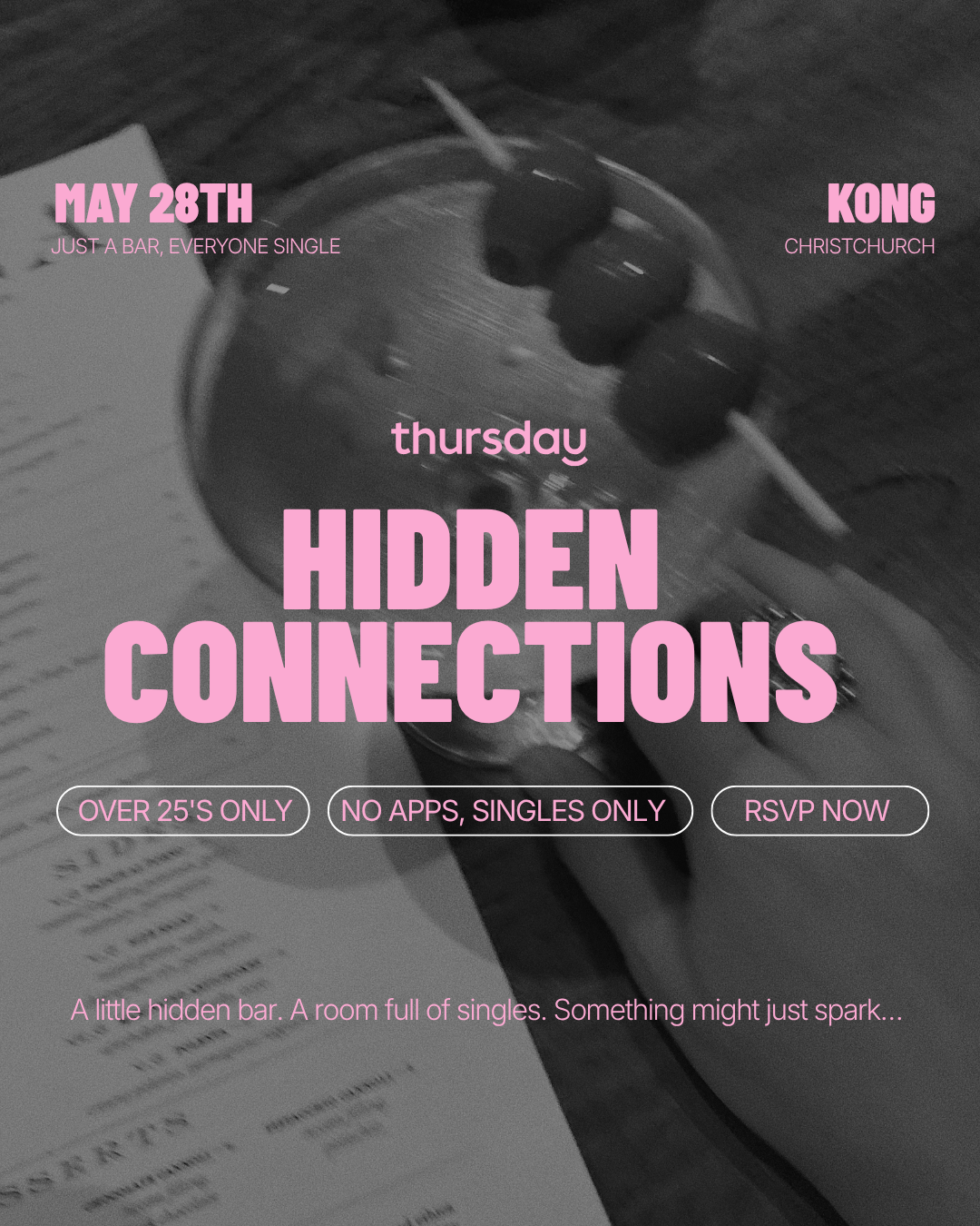 Thursday |  Hidden Connections | Book at thursday.com