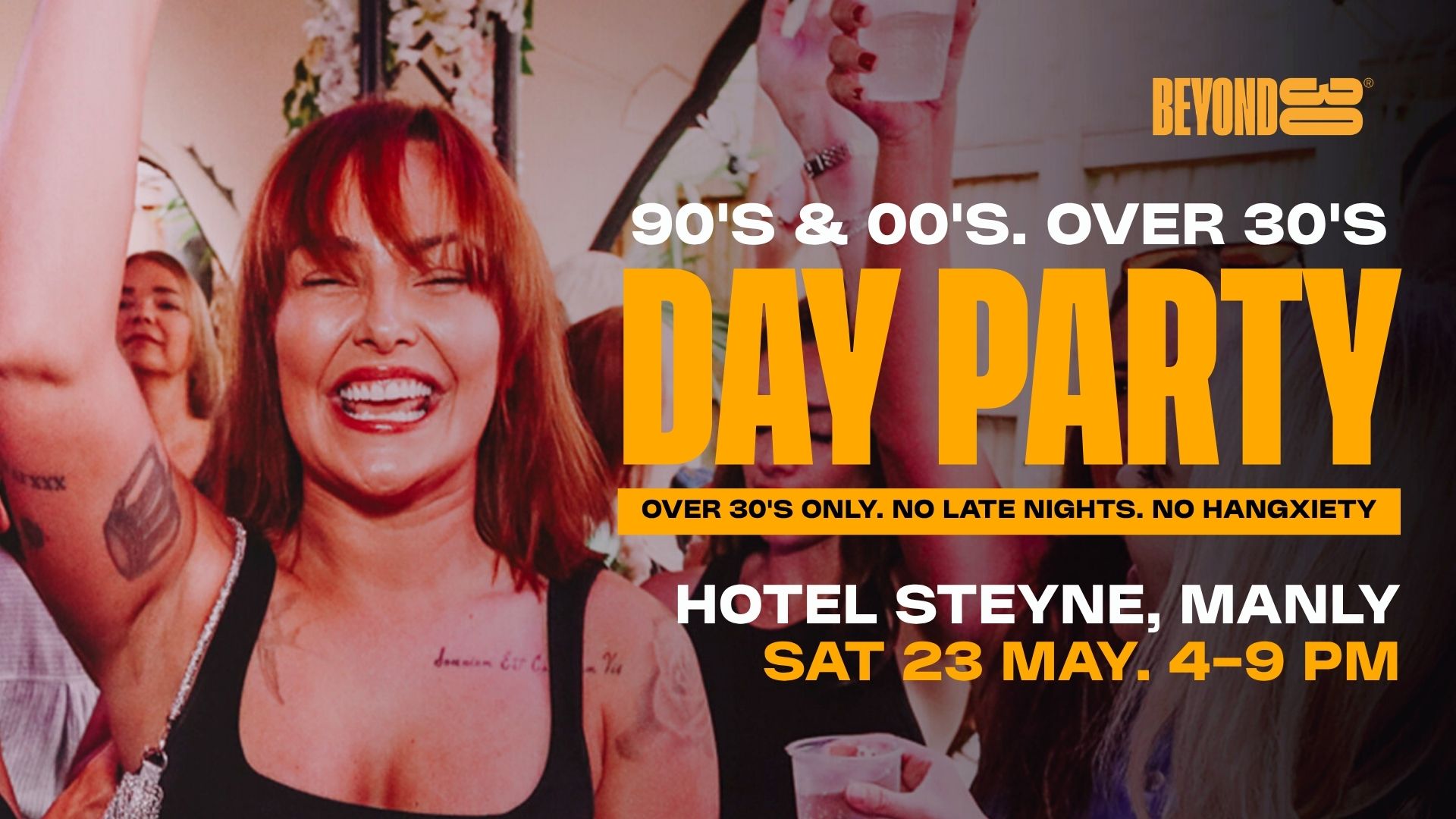 90s & 00s Over 30s Daytime Clubbing – MANLY🕺🏽