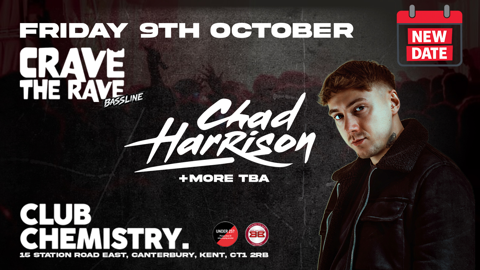 Crave The Rave Presents: CHAD HARRISON (top floor takeover)