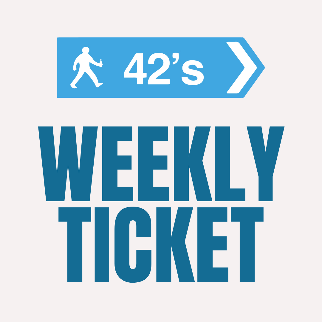 Weekly Ticket (entry to all events including bank holiday)