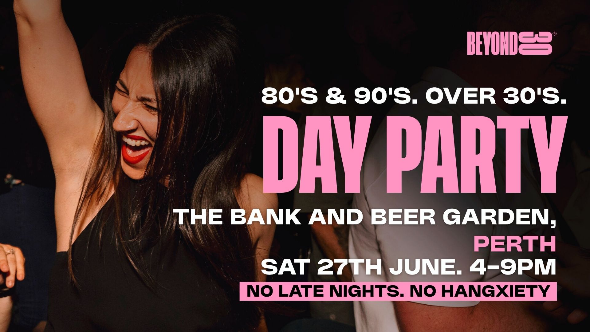 80s & 90s Over 30s Daytime Clubbing – PERTH, UK🕺🏽
