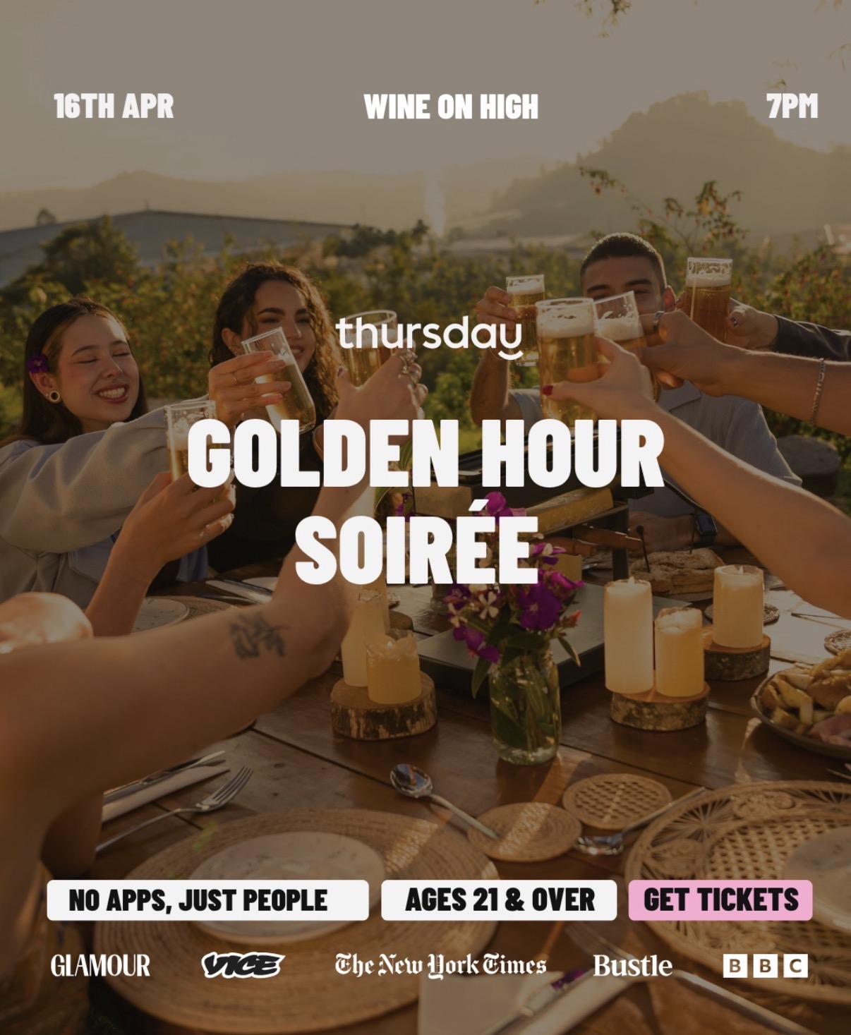 Thursday | Golden Hour Soirée at Wine on High | Columbus