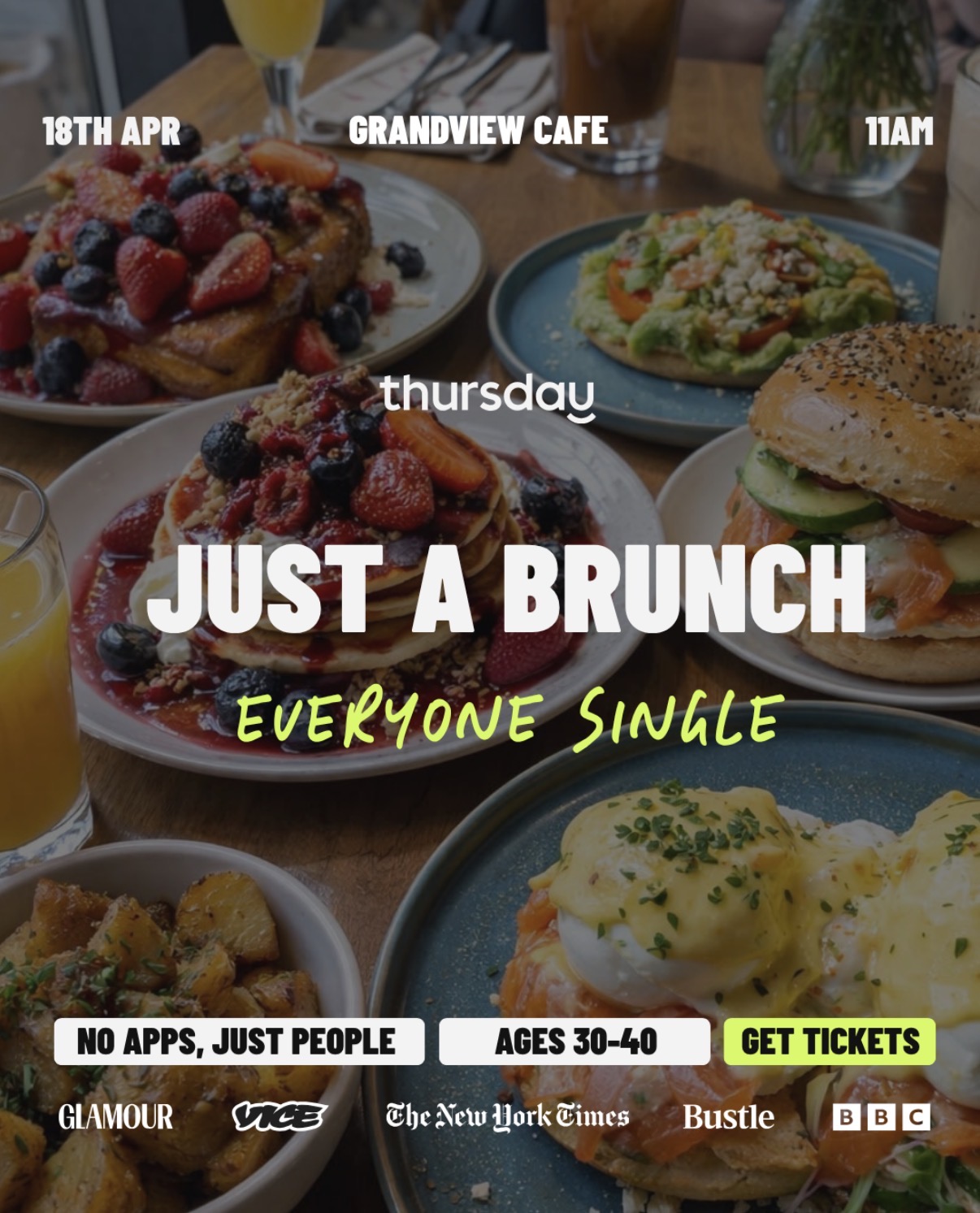 Saturday | Singles Brunch at Grandview Cafe | Columbus