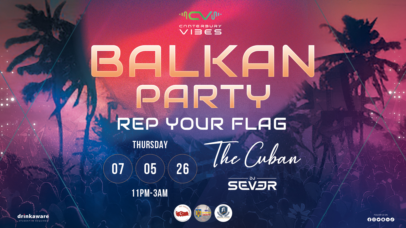 Balkan Party @ The Cuban – TOP FLOOR