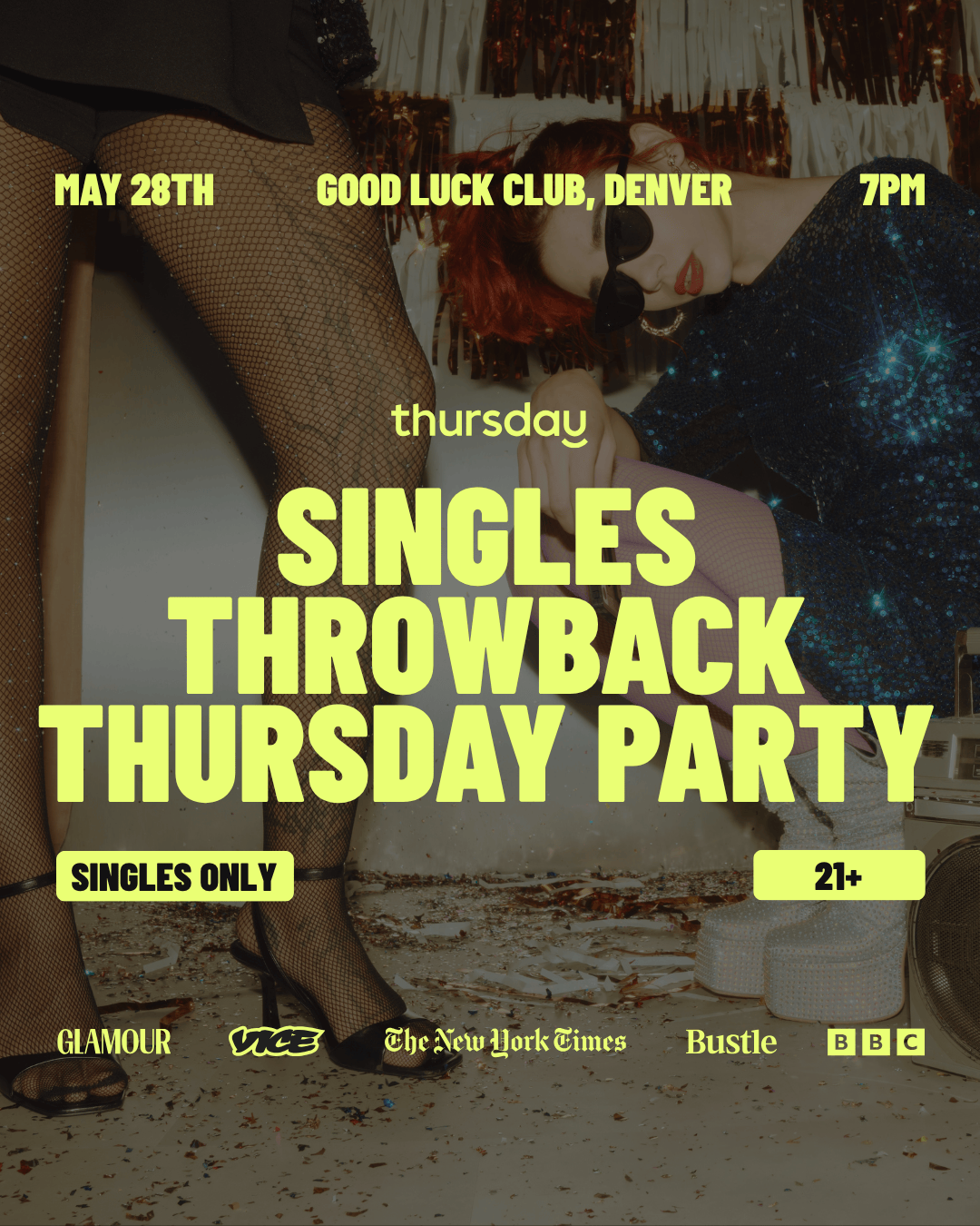 SOLD OUT | Thursday | Throwback Thursday Party | Denver
