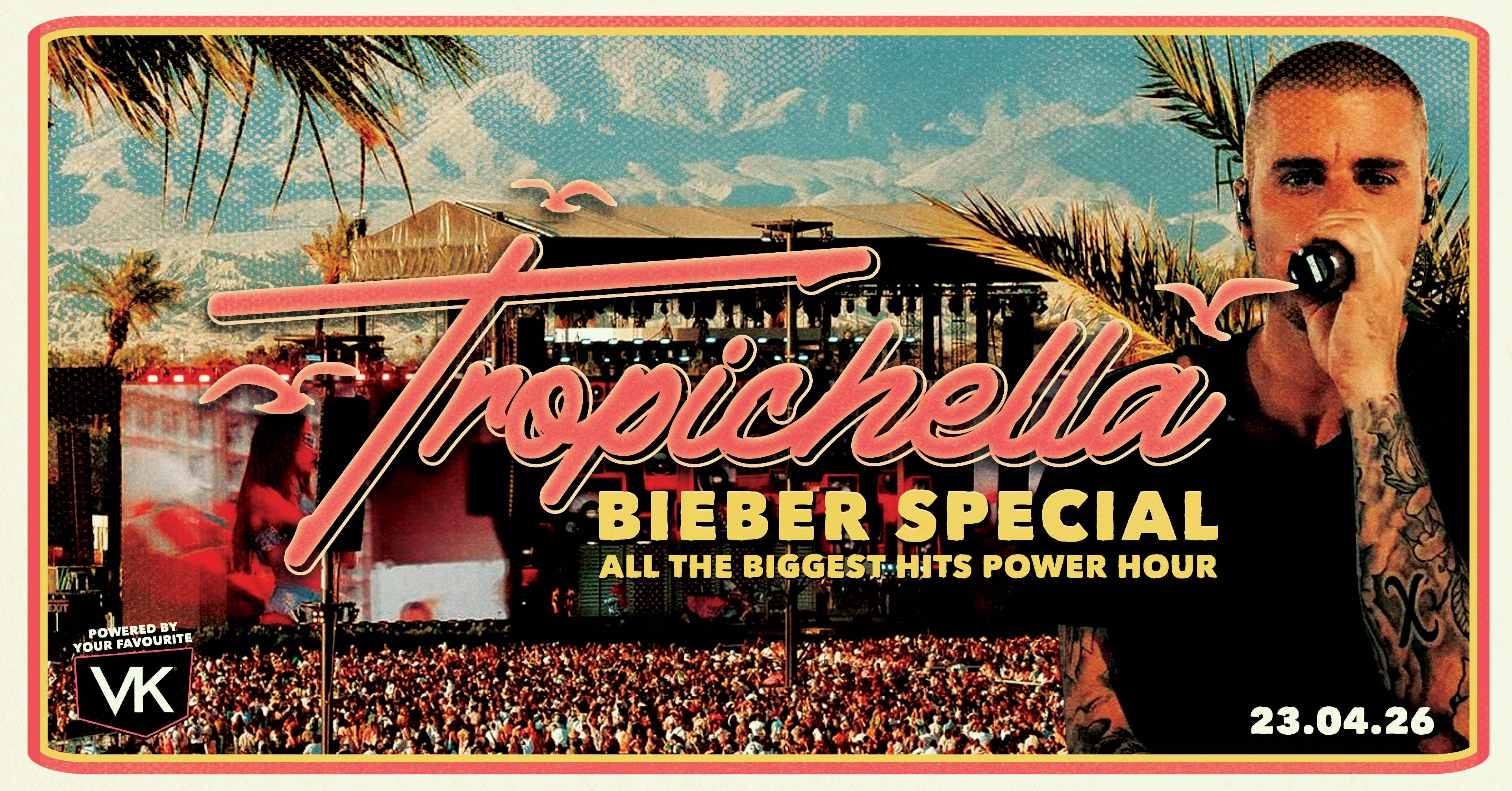 🌴🪩 TROPILOCO MANCHESTER 🪩🌴 TROPICHELLA BIEBER SPECIAL! // SOLD OUT! LIMITED LATE ENTIRES LEFT // THE OFFICIAL STUDENT PARTNER OF VK 🌴☀️ THE UK’S BIGGEST FRESHERS PARTY BRAND // EVERY THURSDAY @ FACTORY!
