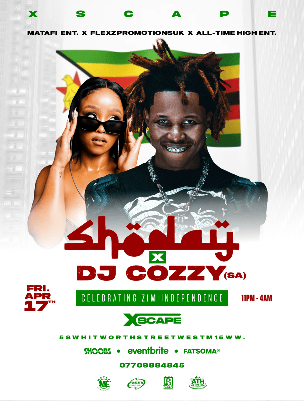 SHODAY & DJ COZZY IN MANCHESTER - ZIM OFFICIAL INDEPENDENCE PARTY