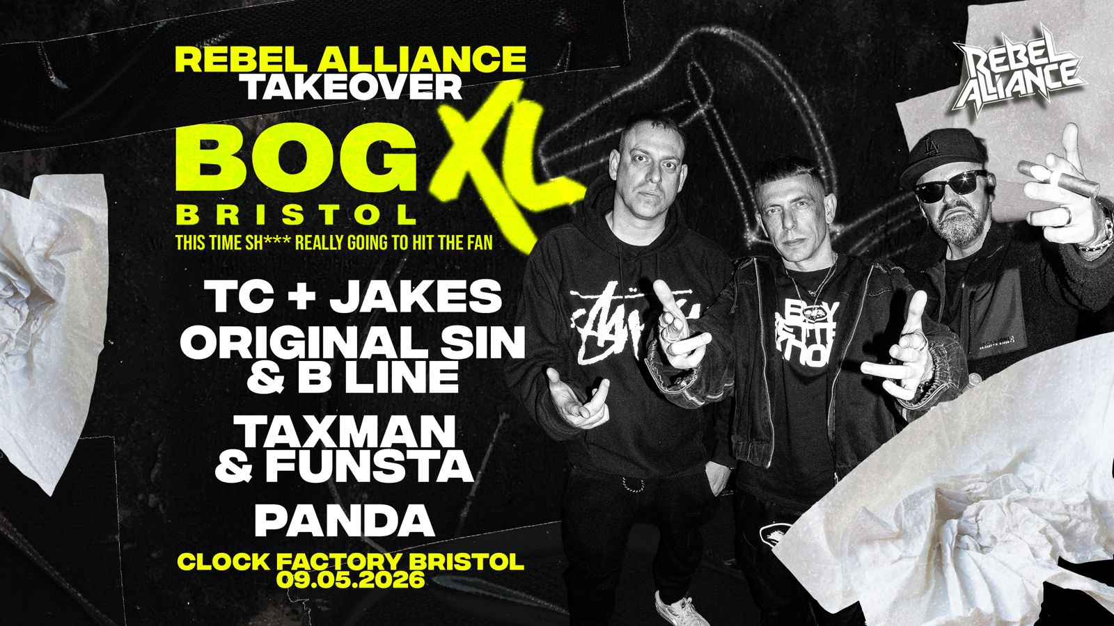 BOG XL: Rebel Alliance [TC, Original Sin, Taxman + More]