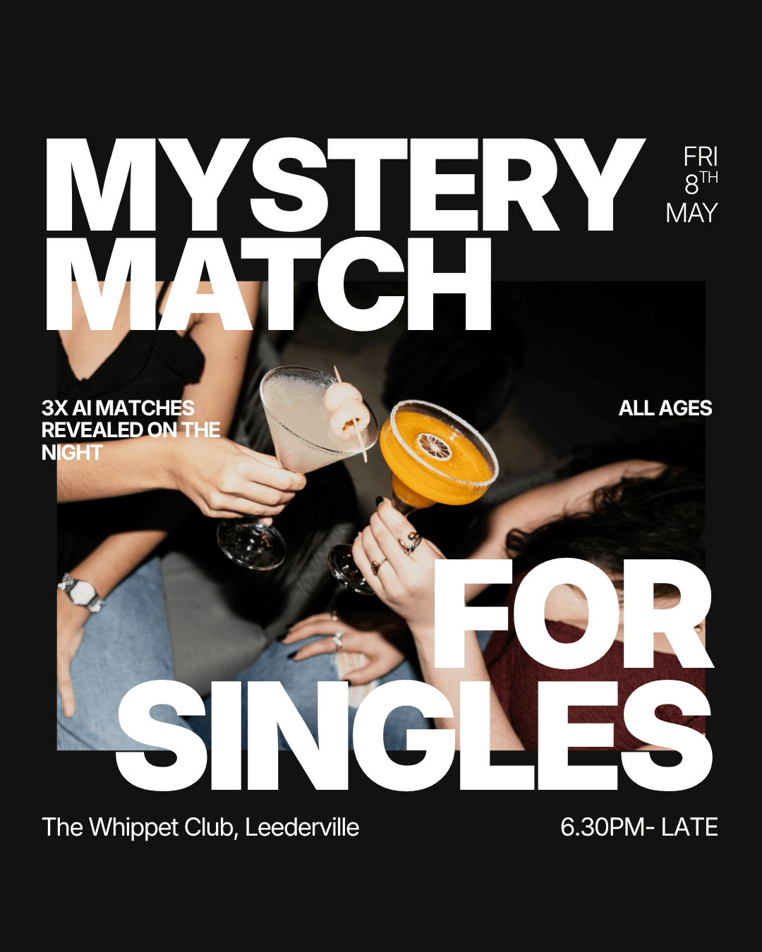 Friday | 3x Mystery Matches & After Party – The Whippet Club | Leederville (All Ages)