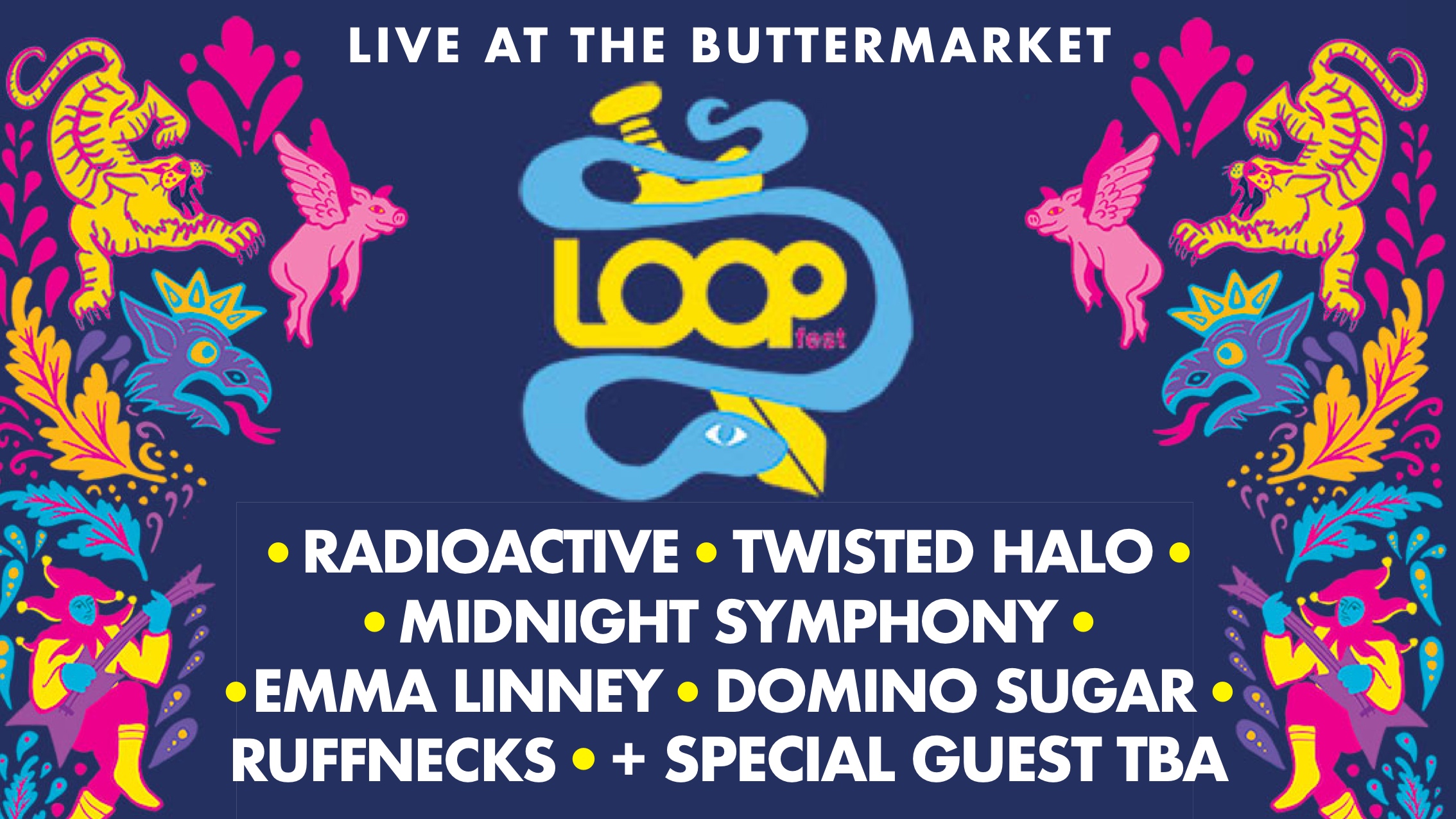 🚨 THIS SUN! LOOPFEST LIVE AT THE BUTTERMARKET! 🎟 FREE TICKETS!