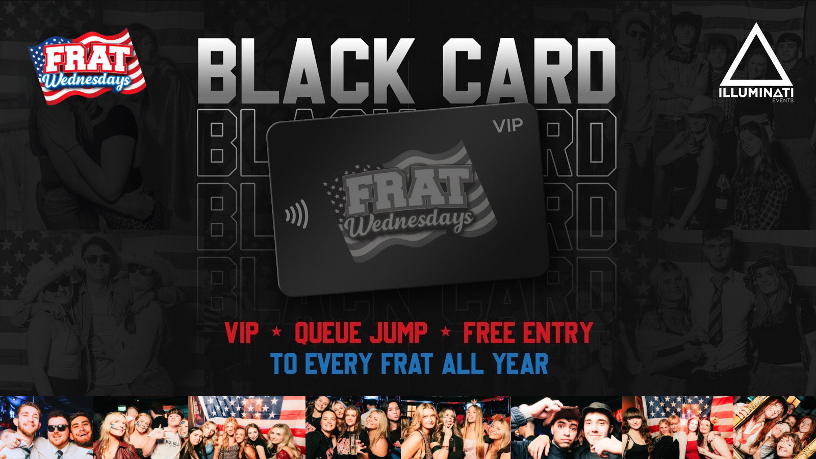 Official Frat Wednesdays - BLACK CARD 🇺🇸🖤 2026/27