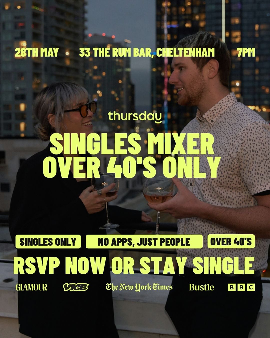 Thursday | The Rum Bar (40+) | Cheltenham