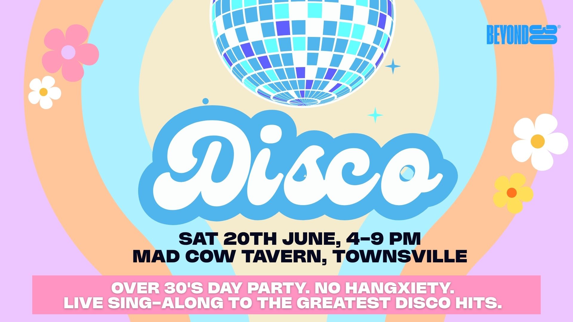 OVER 30 DAYTIME 70s & 80s DISCO – TOWNSVILLE ⭐
