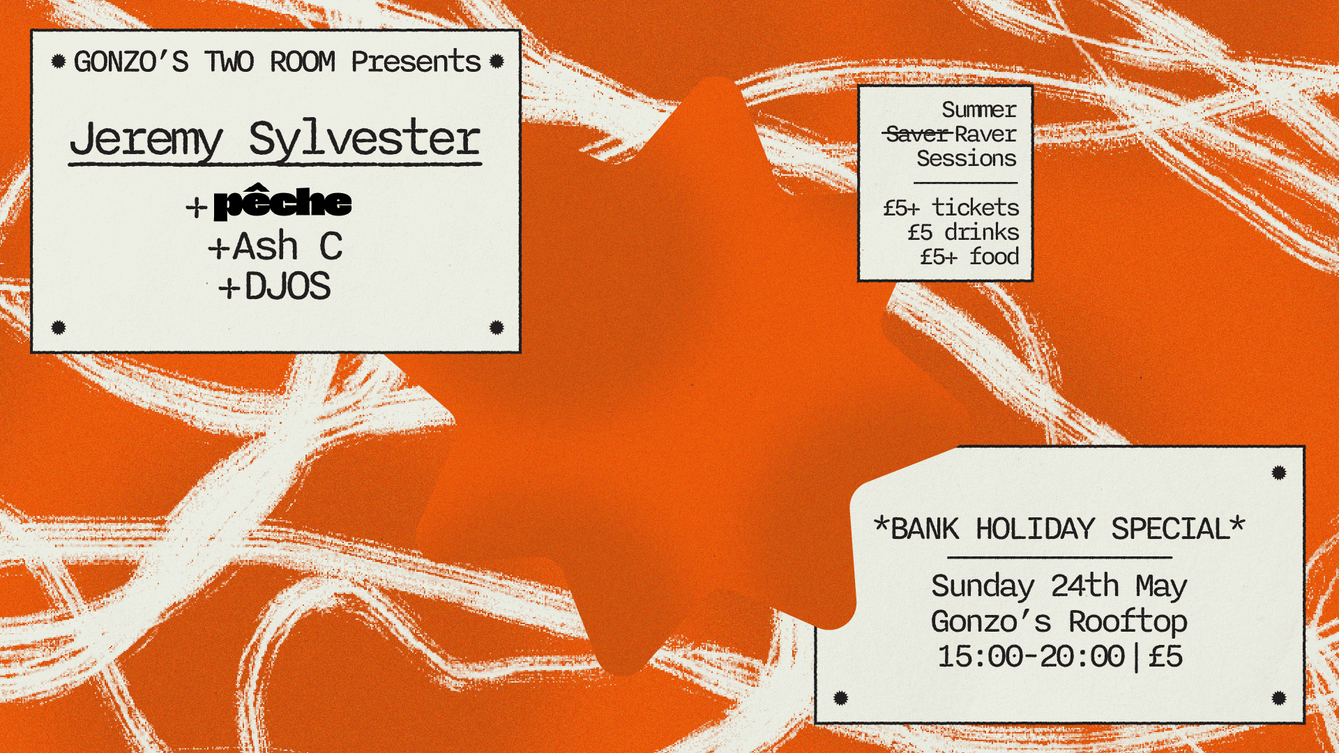 Rooftop Sunday Sessions w Jeremy Sylvester & Pêche