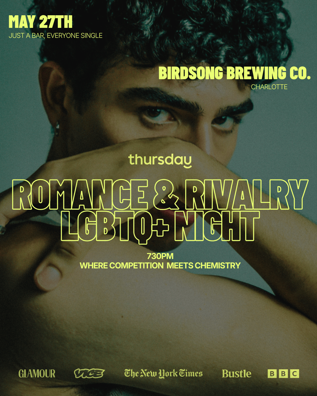 WEDNESDAY | LGBTQ+ SINGLES NIGHT | CHARLOTTE