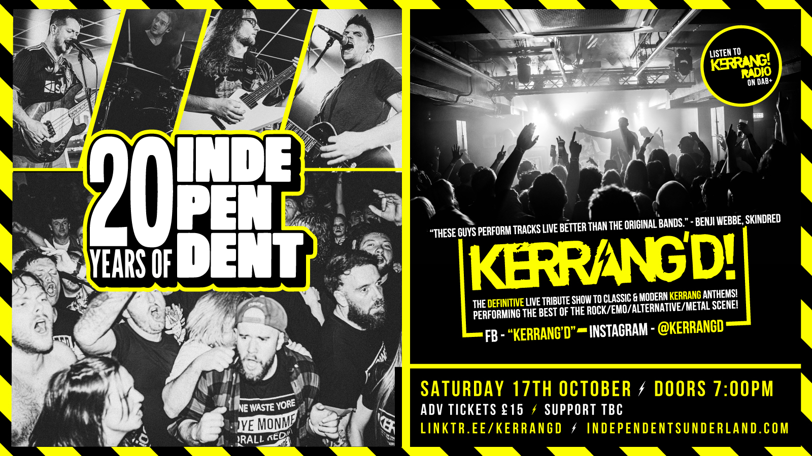 Kerrang’d! (Live UK Tour) – Sunderland