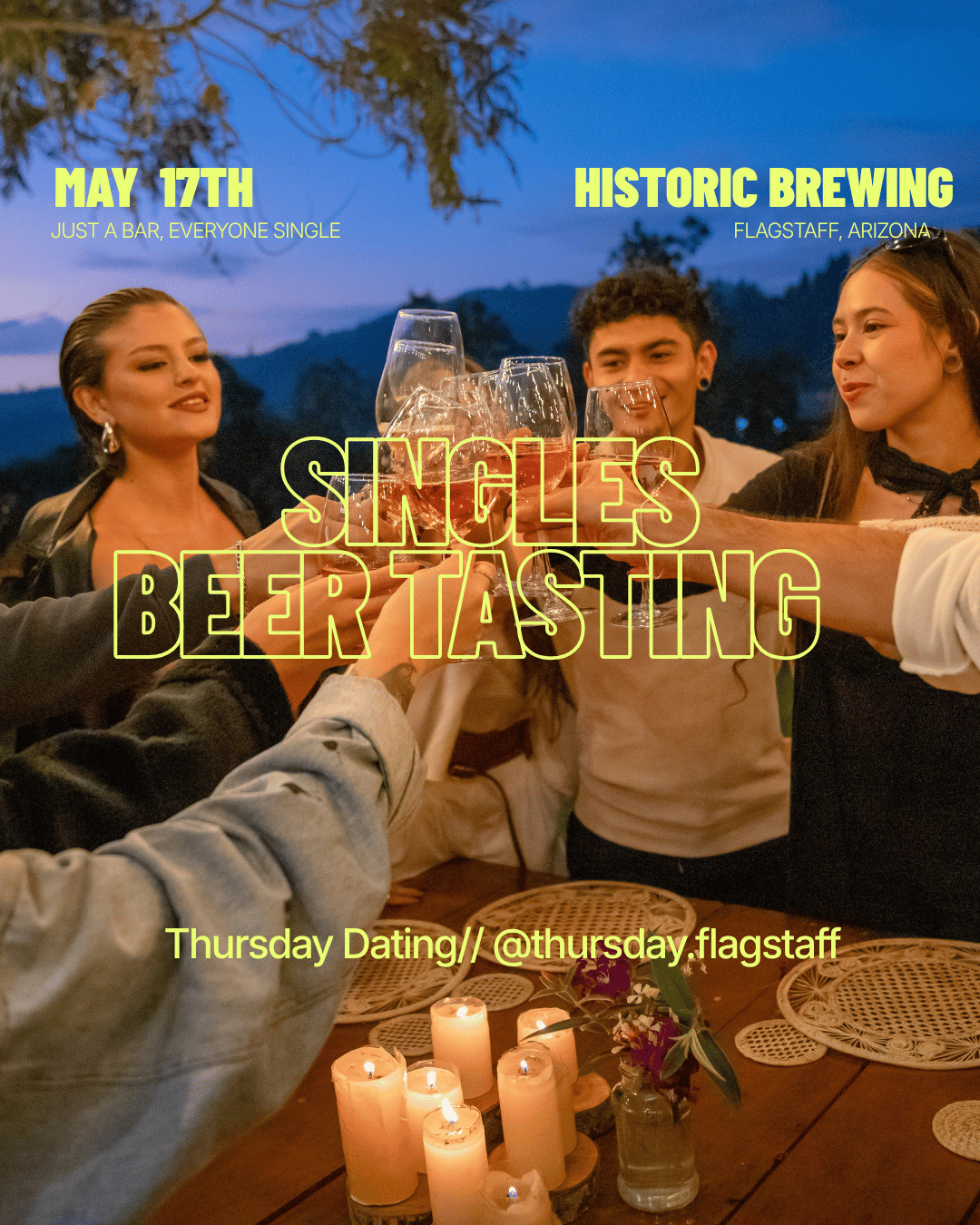 Sunday |Singles Beer Tasting at Historic Brewery| Flagstaff, AZ