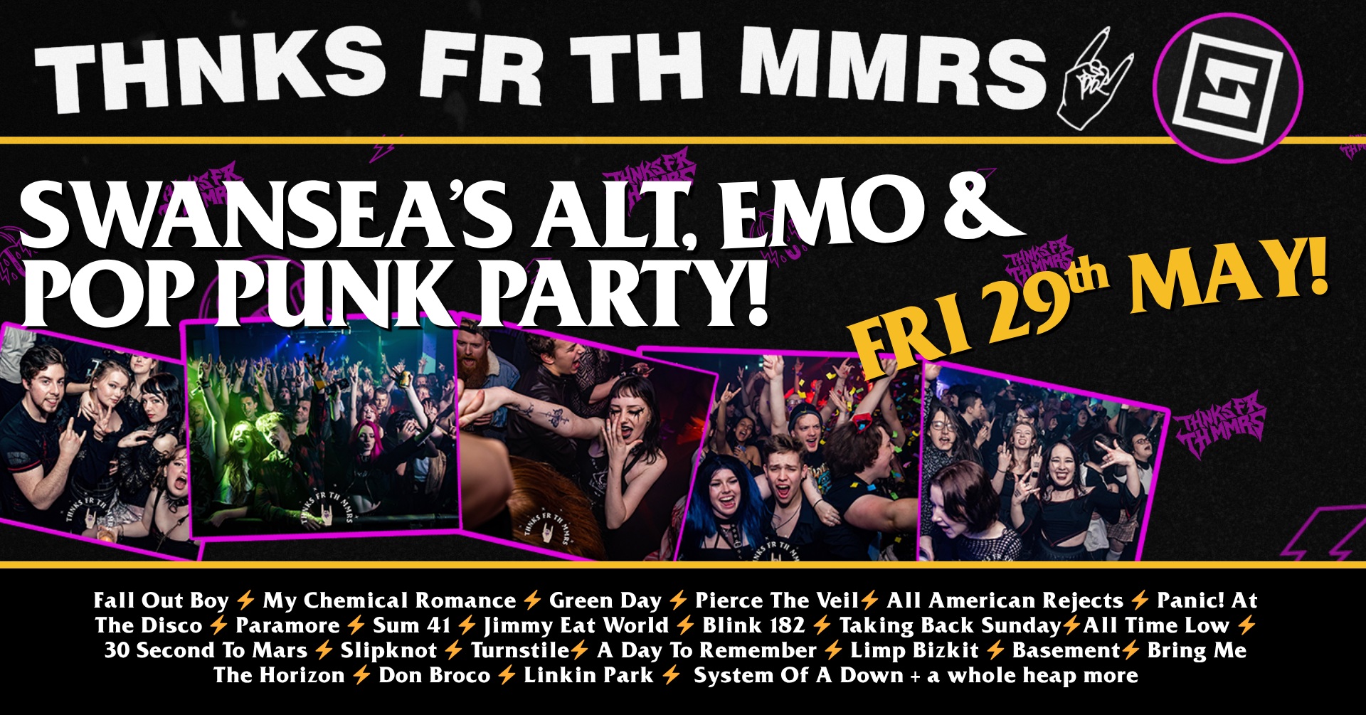 THNKS FR TH MMRS