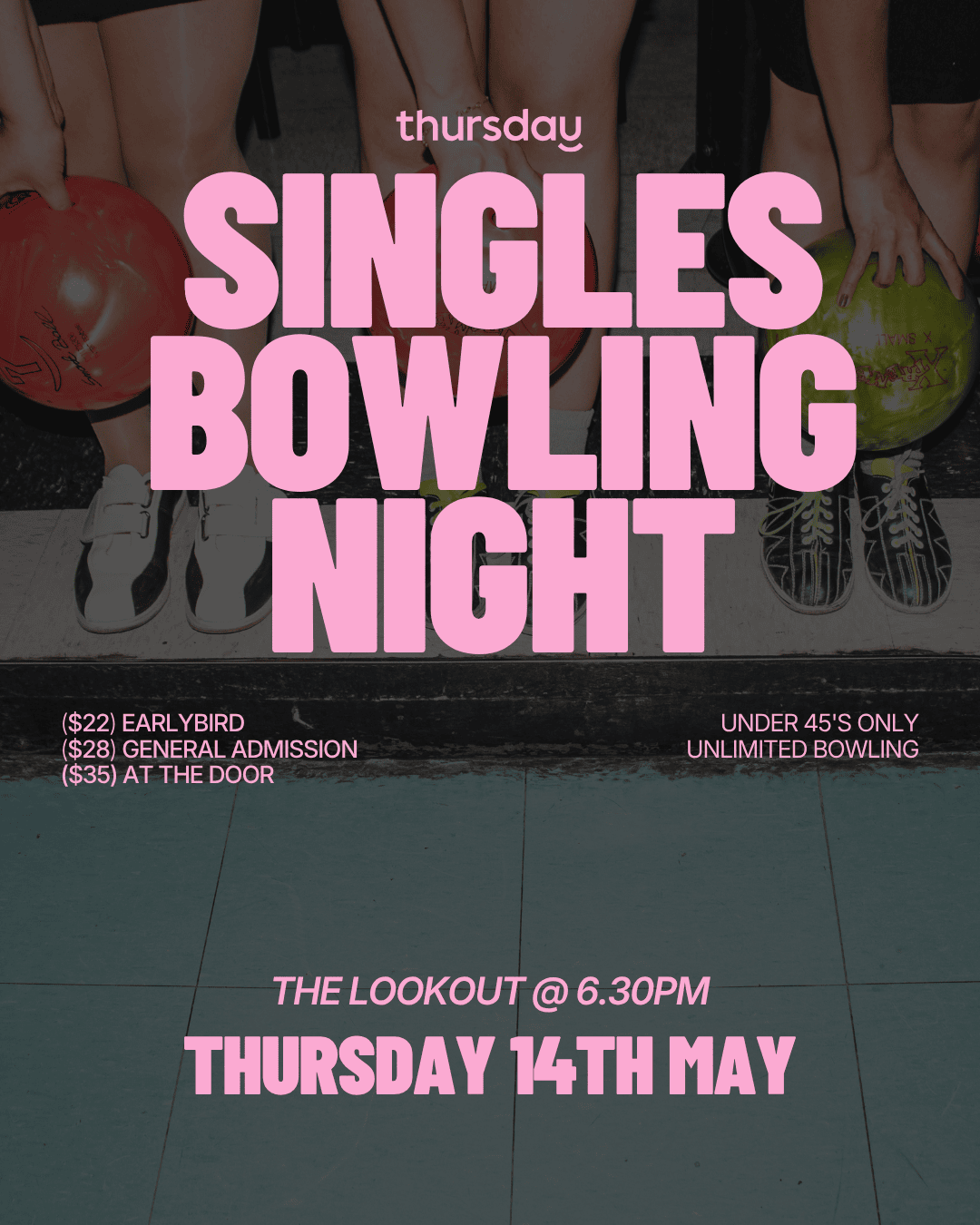 Thursday | Under 45’s Bowling Mixer @ The Lookout | Scarborough (Under 45’s)