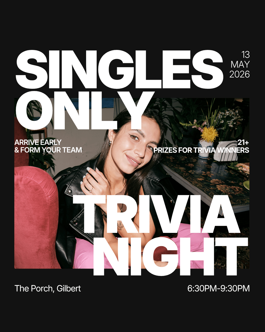 Wednesday | Singles Trivia at The Porch | Gilbert