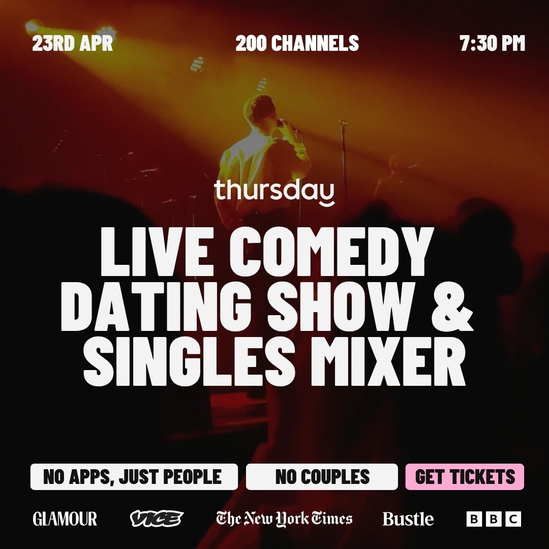 Thursday I Live Comedy Dating Show & Singles Mixer @ 200 Channels I San Francisco
