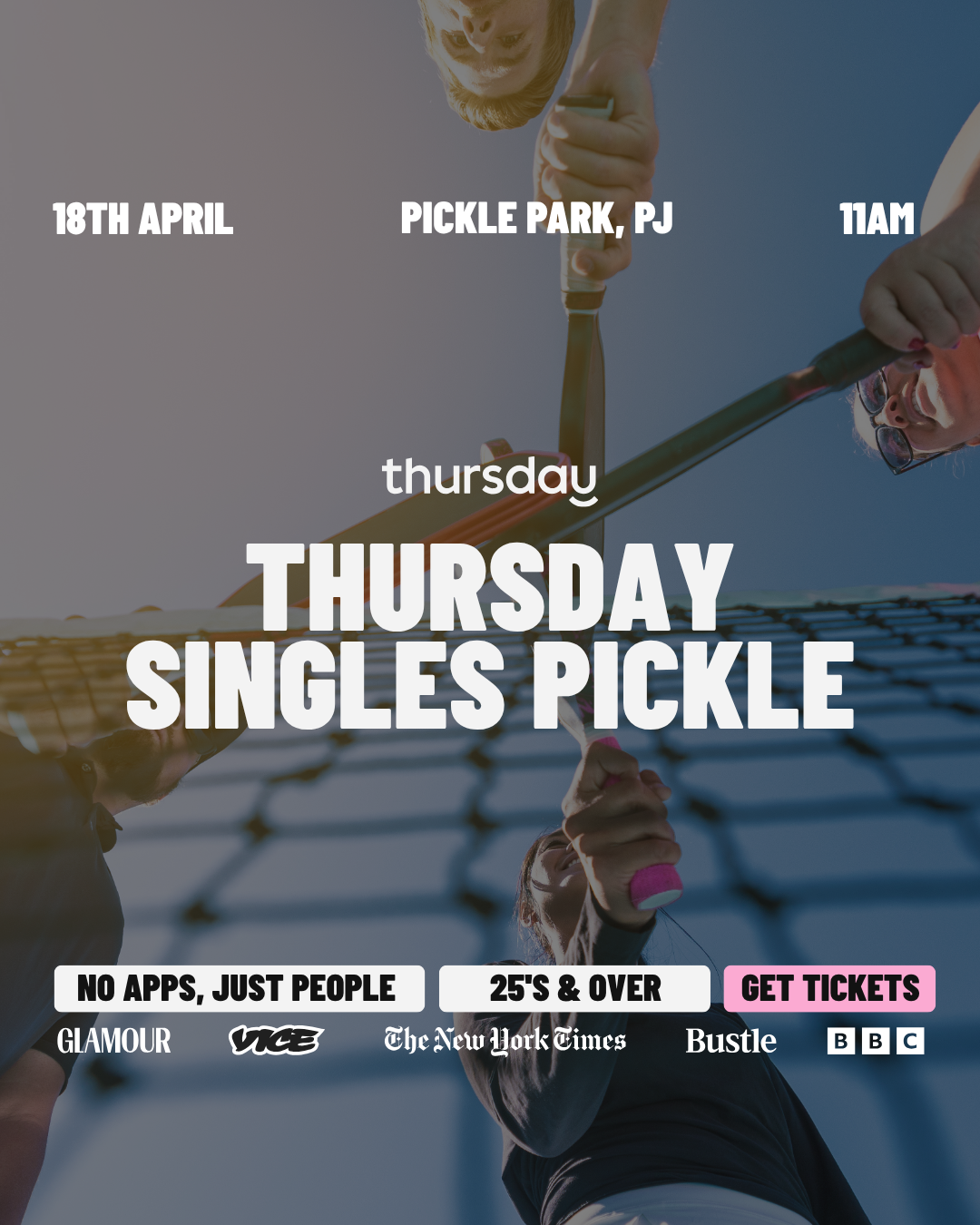Thursday | Singles Pickle (25+) | Pickle Park