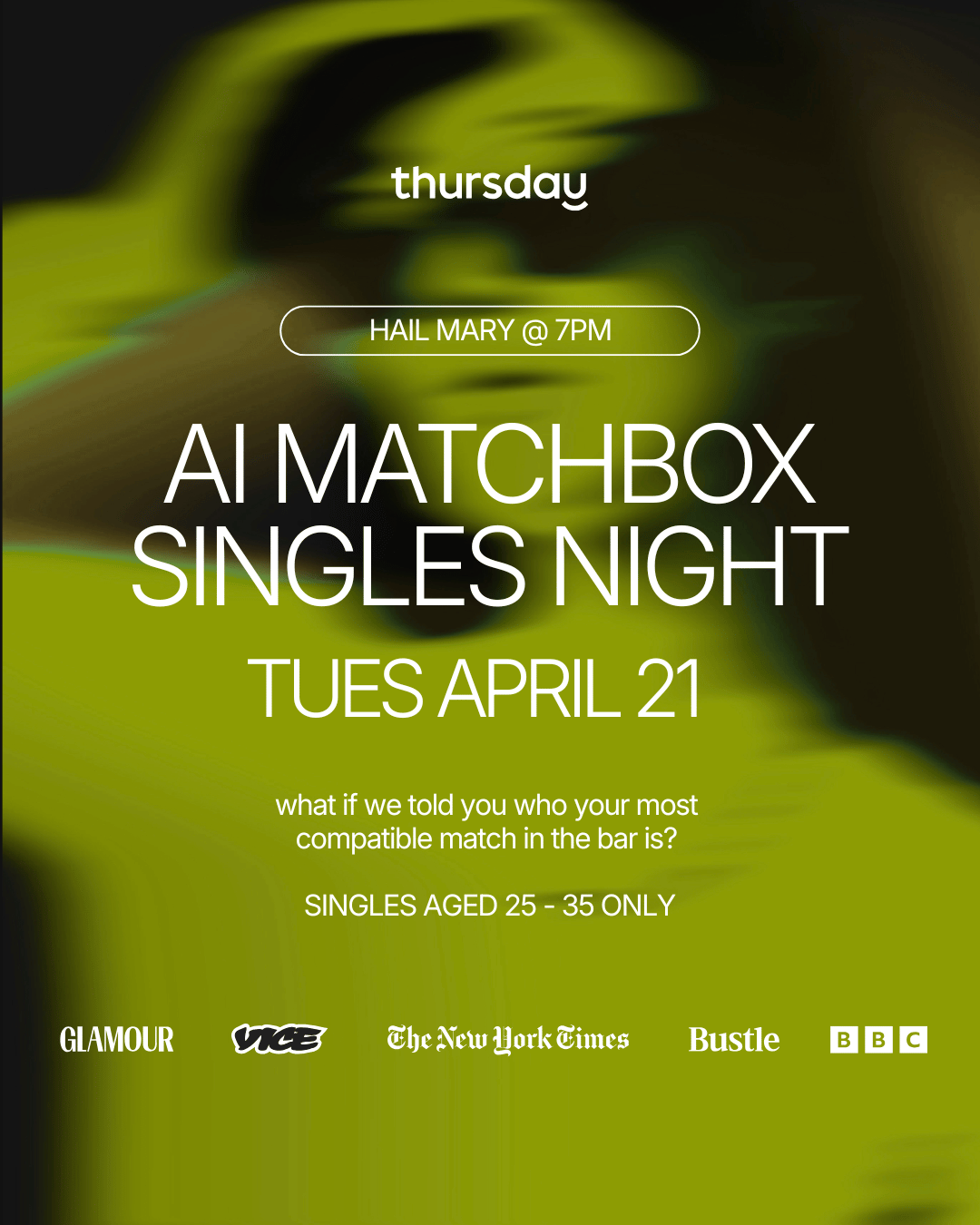 AI Matchbox Dating (25 – 35) | Hail Mary | Toronto