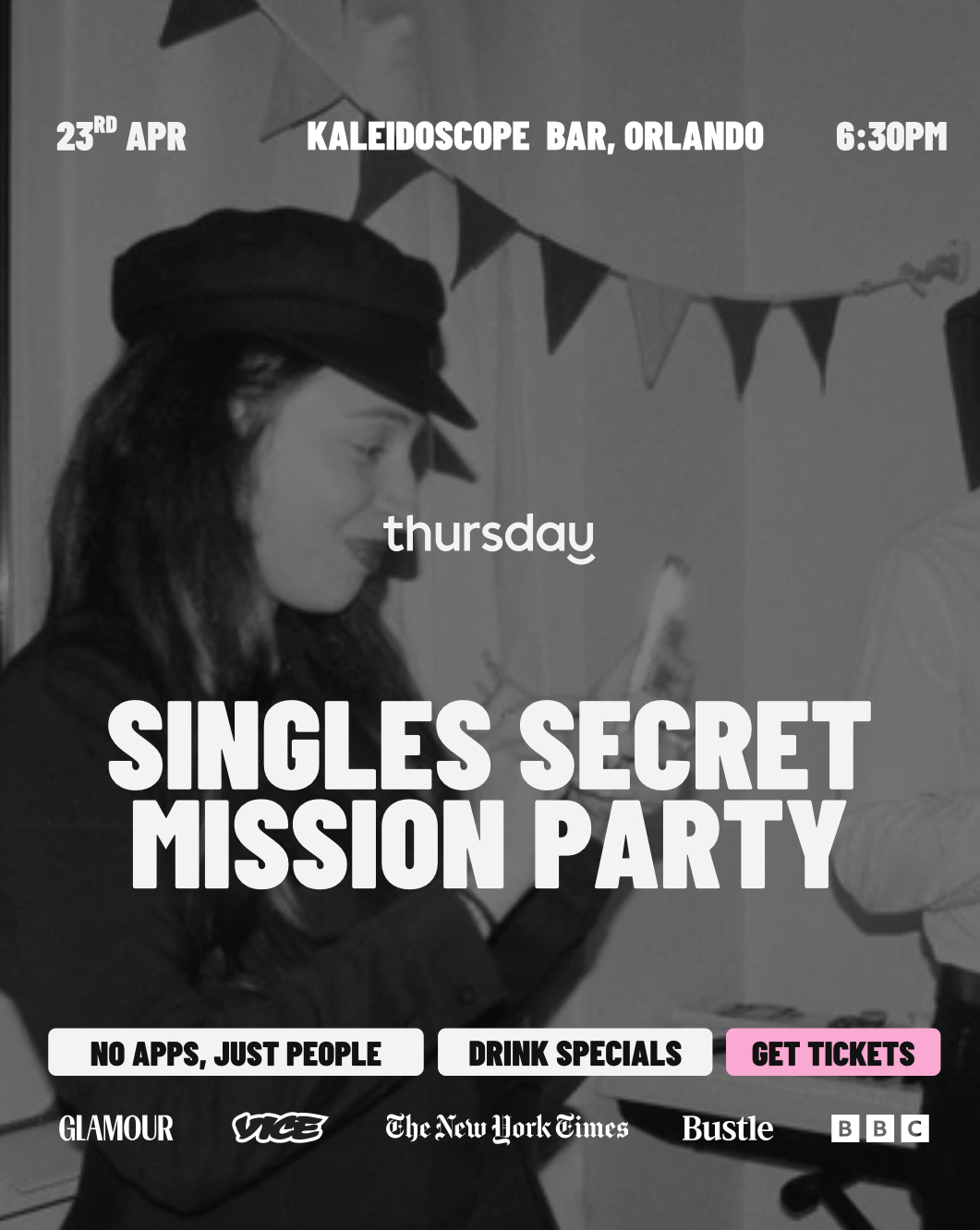🔍Thursday | Singles Secret Mission Party | Orlando, FL