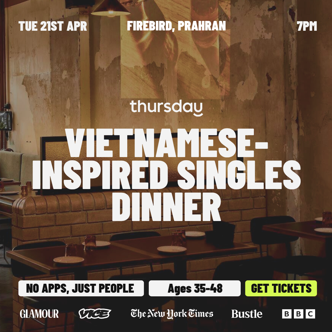 Tuesday | Vietnamese-inspired Singles Dinner (35-48) | Prahran