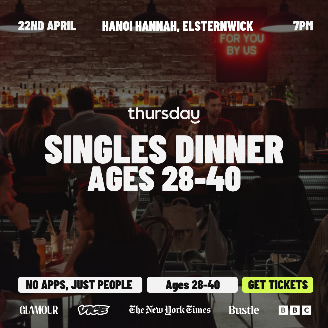 Wednesday | Hanoi Hannah Singles Dinner (28-40) | Melbourne CBD