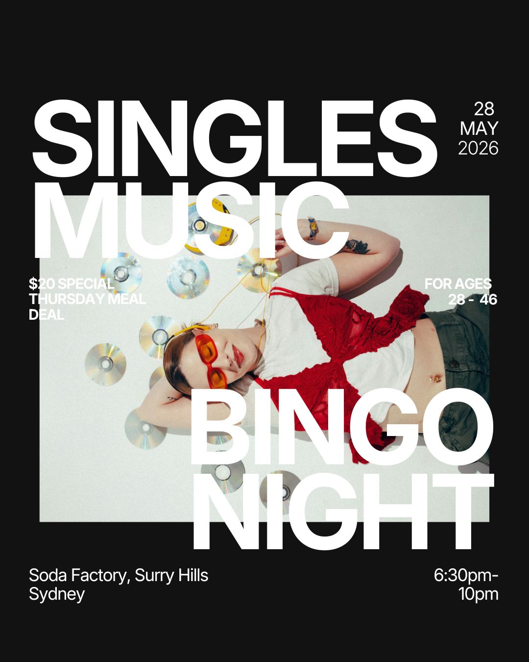 Thursday | Soda Factory (28-46) | Surry Hills | Book at thursday.com